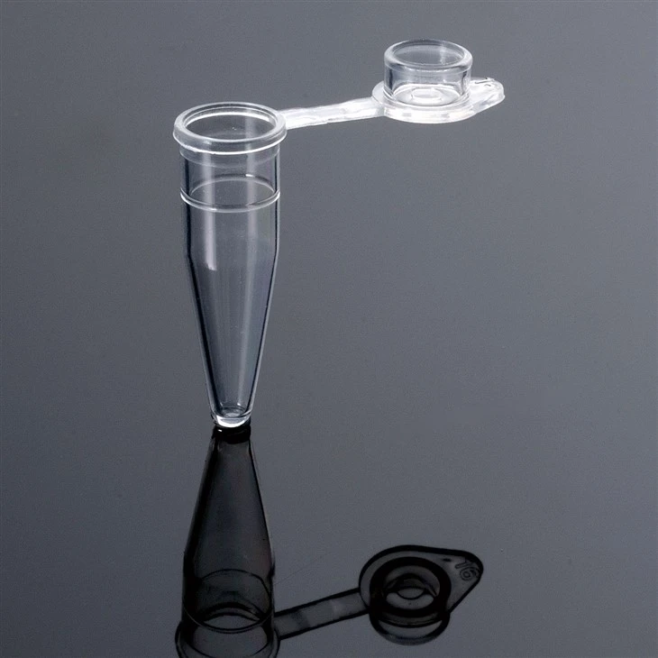 0.2ml PCR Tubes Clear Flat For Real-Time PCR (qPCR)