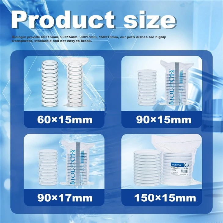 Petri Dish Medical Consumables 90*17mm Petri Dish From China