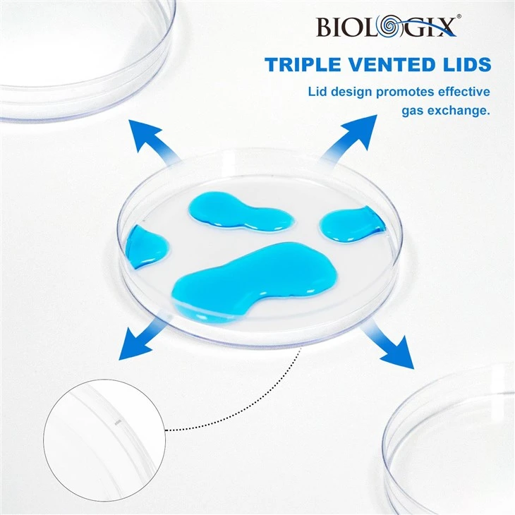 Petri Dish Medical Consumables 90*17mm Petri Dish From China